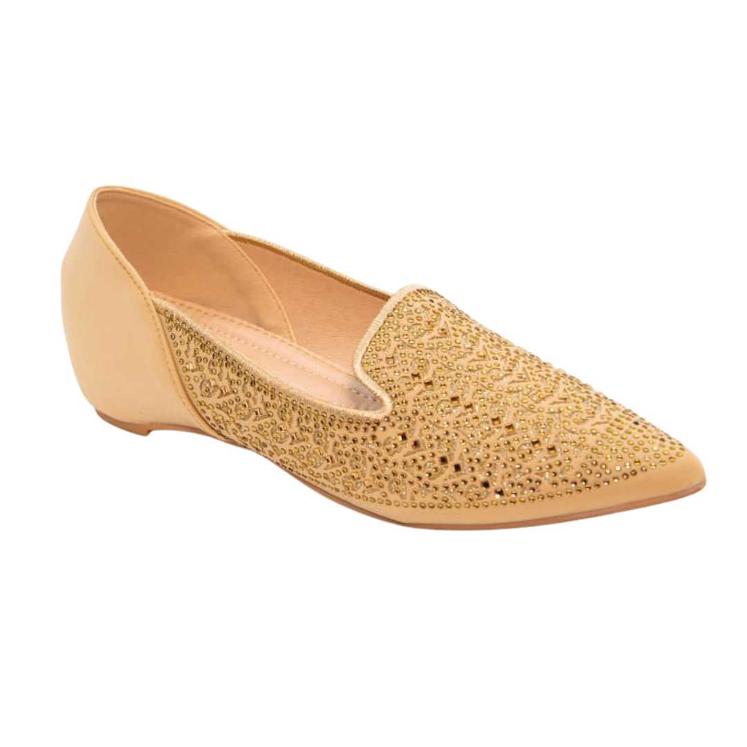 Women's Embellished PointedToe Ballerinas