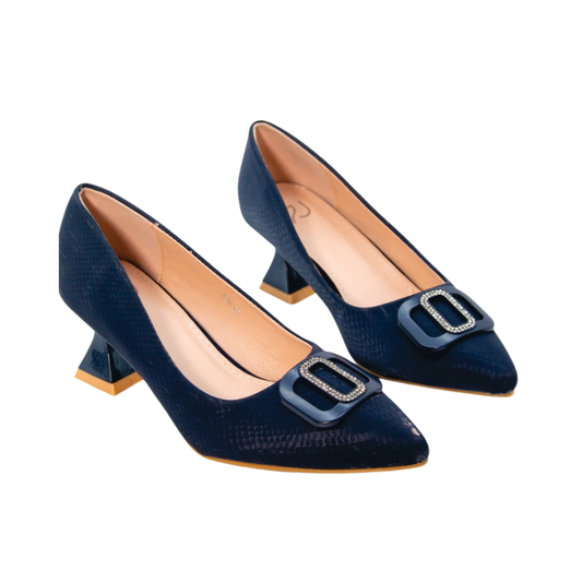 Women's Suede Pointed Toe Bows